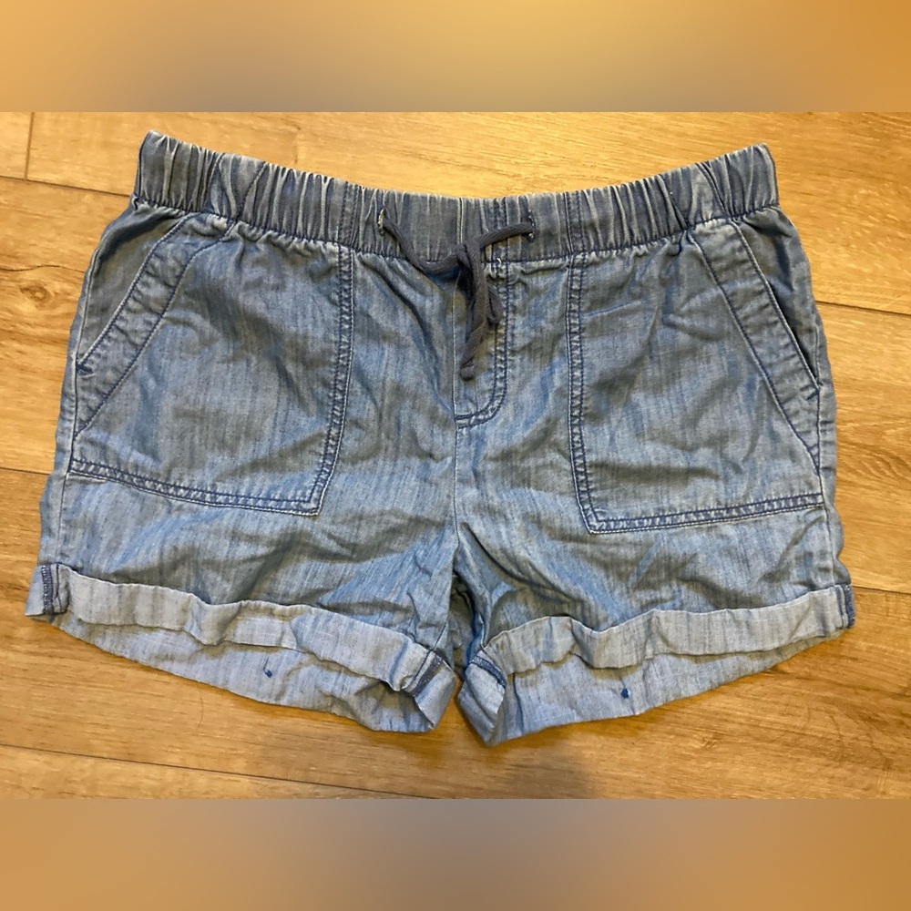 GAP Blue Jean Shorts Elastic Waist